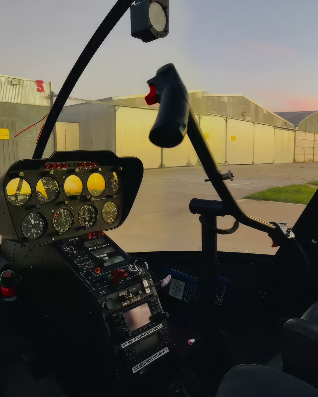 Robinson Raven R44 Cabina